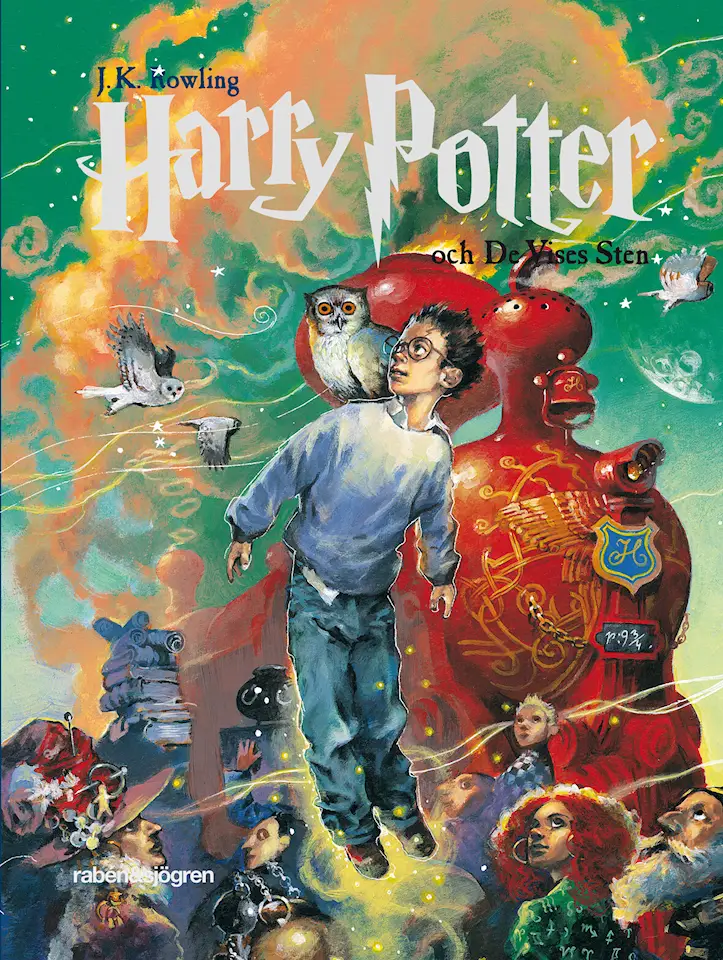 Omslag Harry Potter