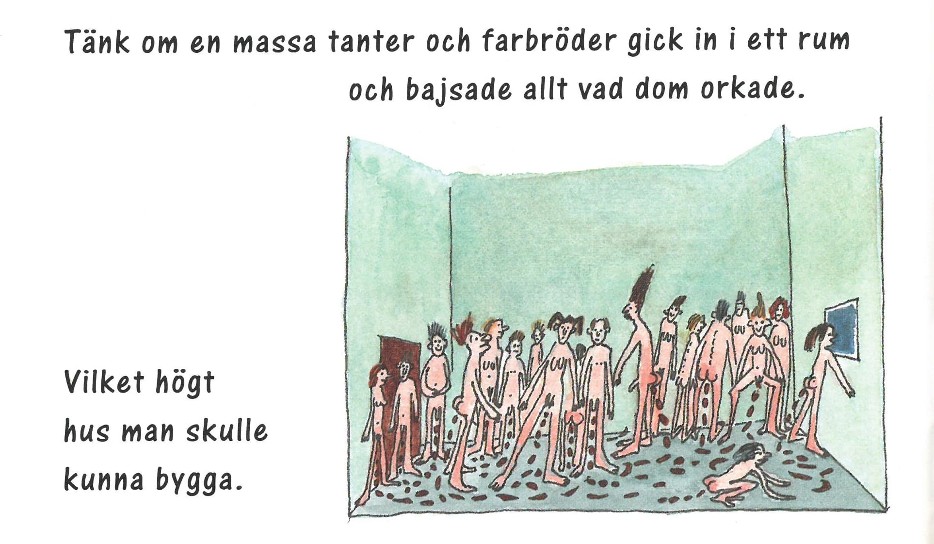 Inlaga Bajsboken på svenska