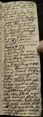 Image page 045 in Christina Charlotta Hjärne