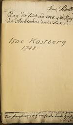 Image page 01a in Isac Kastberg