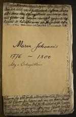 Image page 01 in Maria Johannis