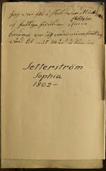 Image page 01 in Sophia Setterström