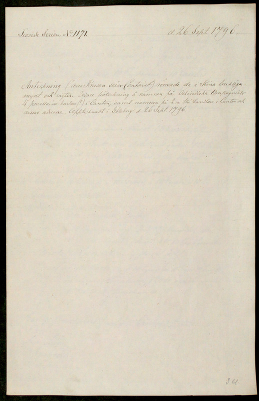 Thumbnail - Anteckning om kinesiska mynt och vikter