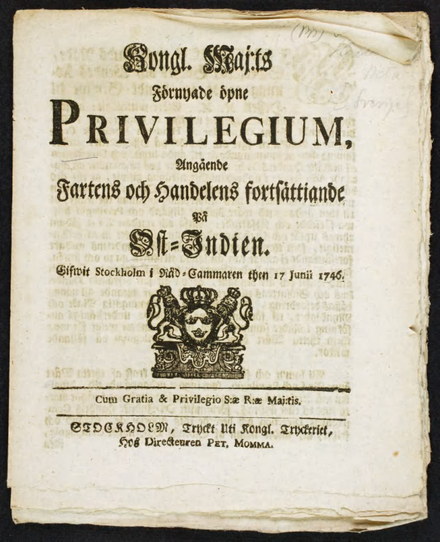 Thumbnail - En wäns swar utur Stockholm, til sin gode wän uti Giötheborg
