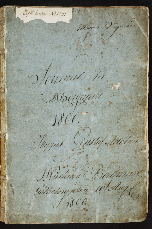 Thumbnail - Journal för skeppet Adolph Fredrich