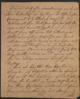 Thumbnail - Brev från Carl von Linné till kapten C.G. Ekeberg