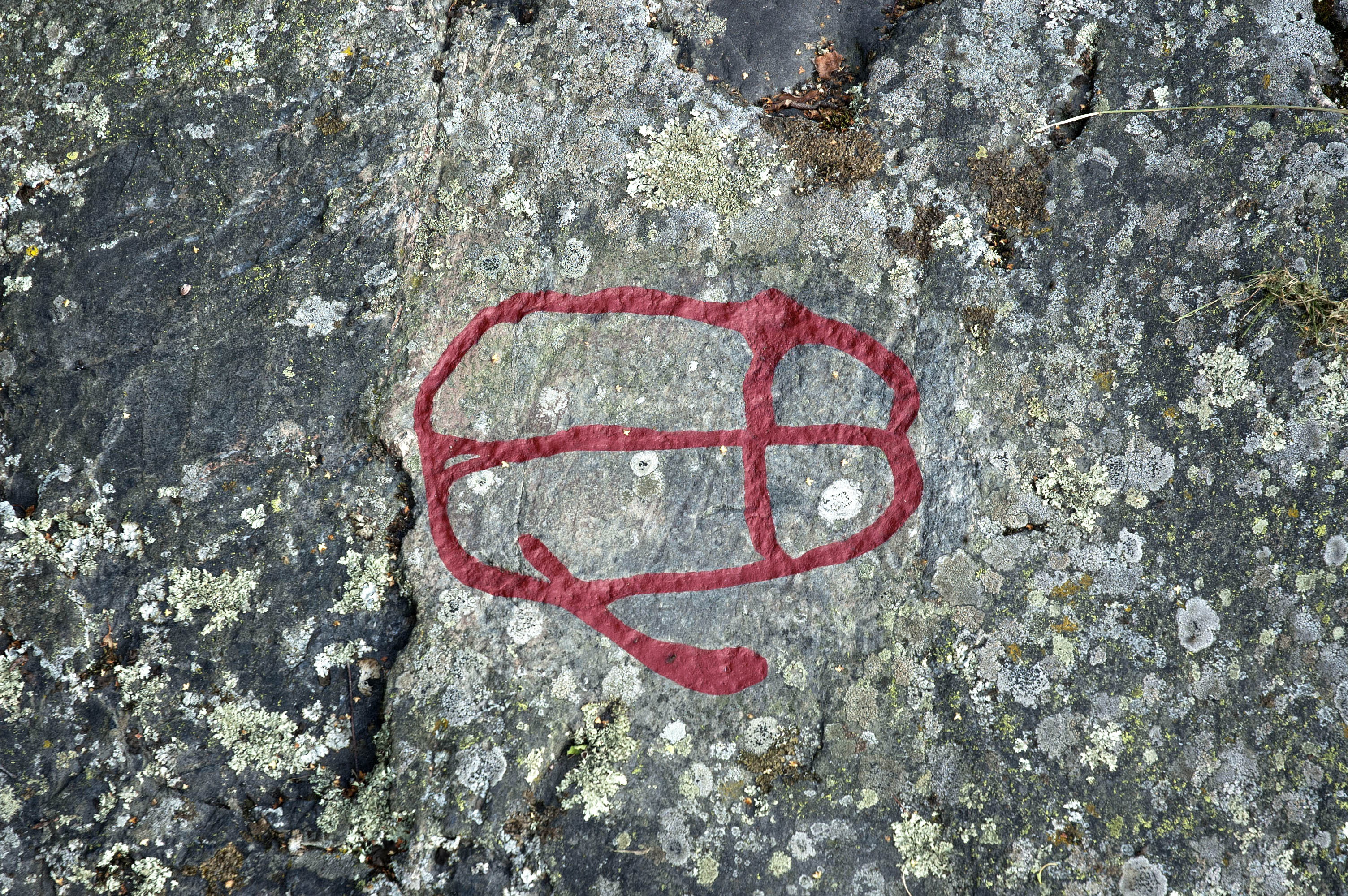 Detalj, Målad, Fotsula