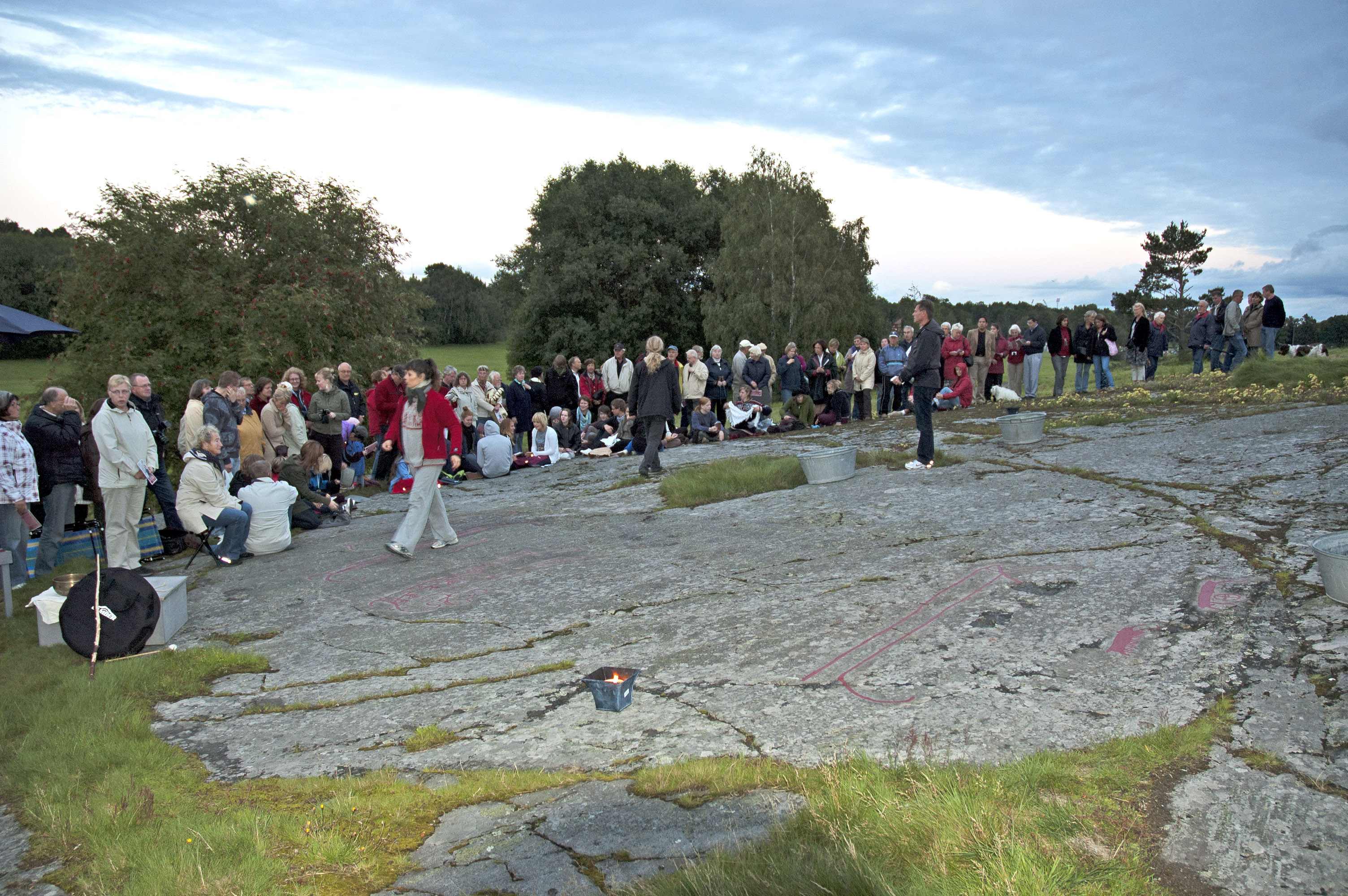 Landskapet, Hällristningsmiljö