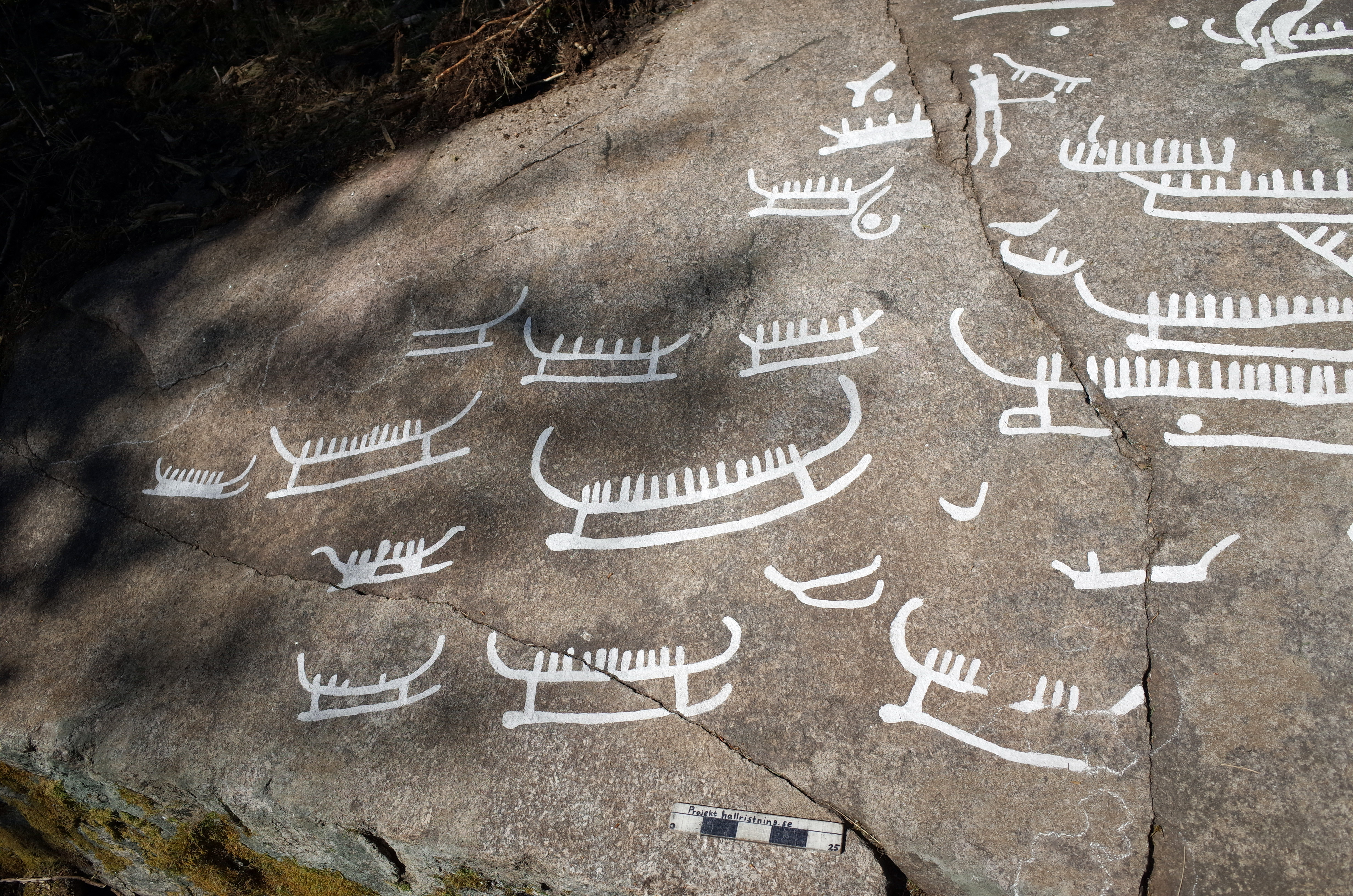 Ospecificerat djur, Ospecificerad människa, Skepp per. ii 1500-1300 fkr, Detalj, Målad, Skepp per. iii 1300-1100 fkr, Skålgropar älvkvarnar